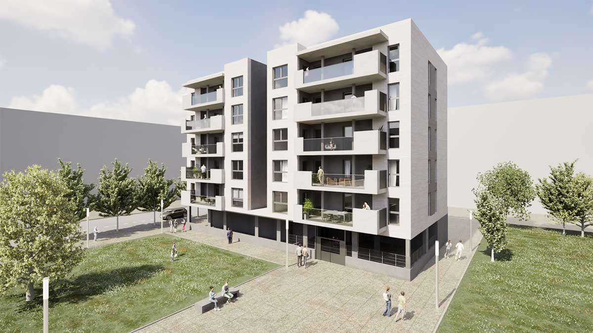 Obra nueva Arcosur Residencial Cuatro Horizontes