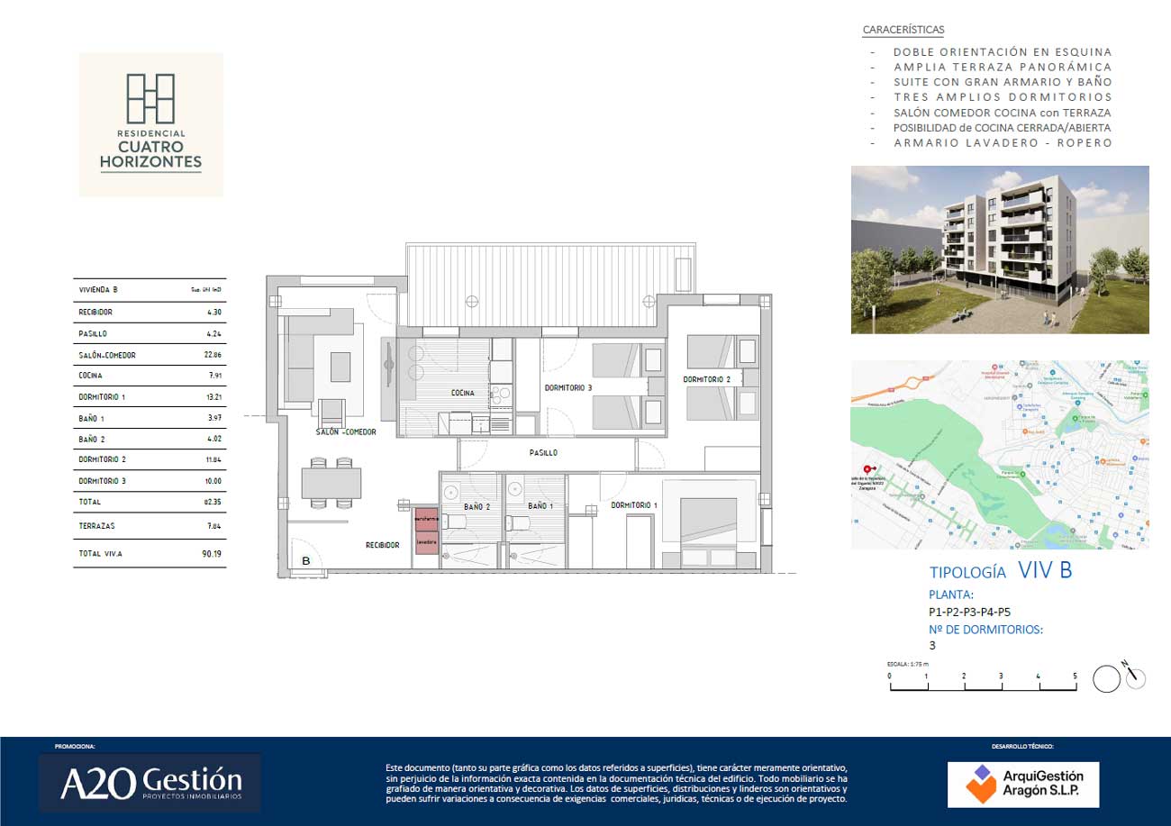 Vivienda B Residencial Cuatro Horizontes Arcosur