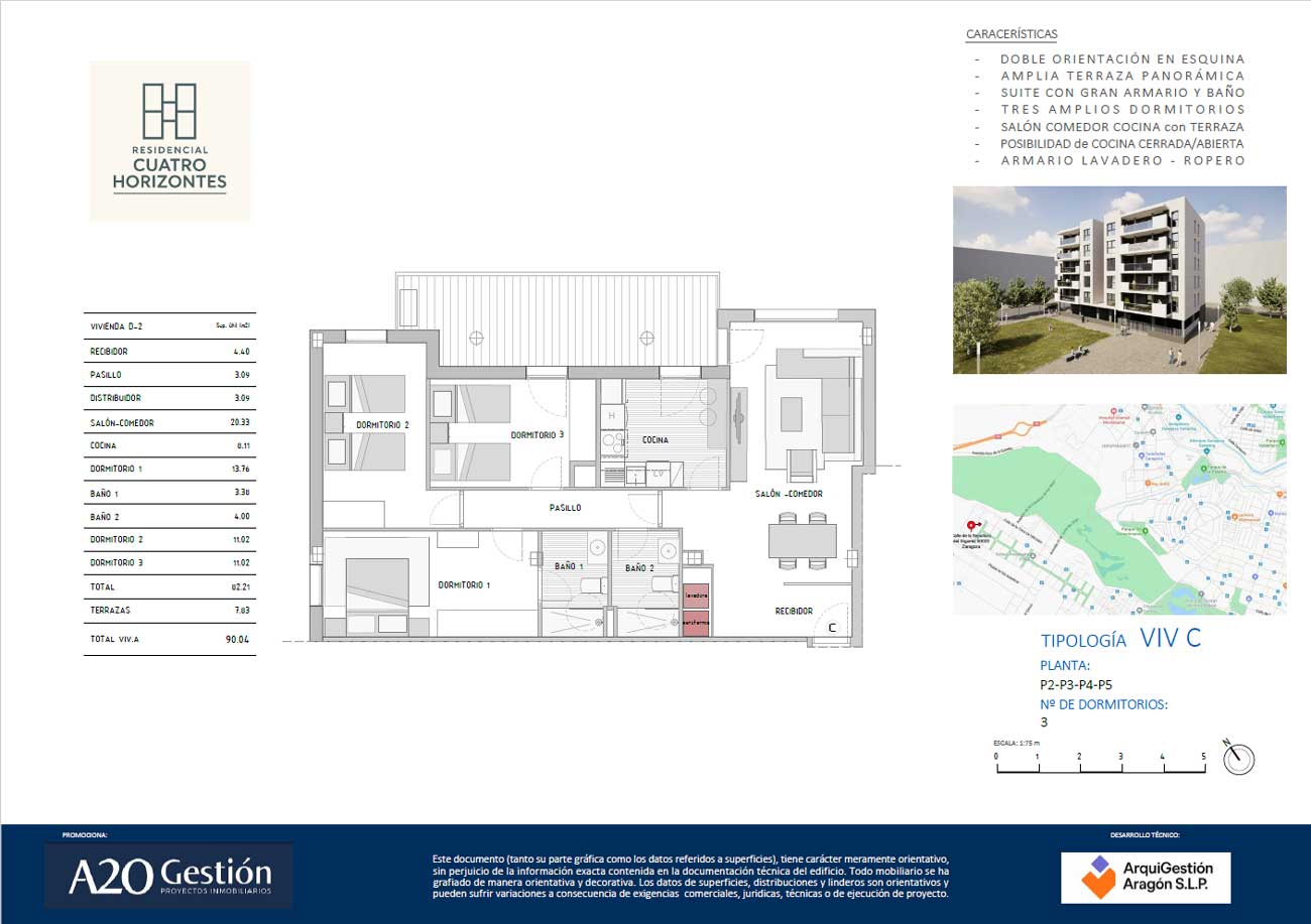Vivienda C Residencial Cuatro Horizontes Arcosur
